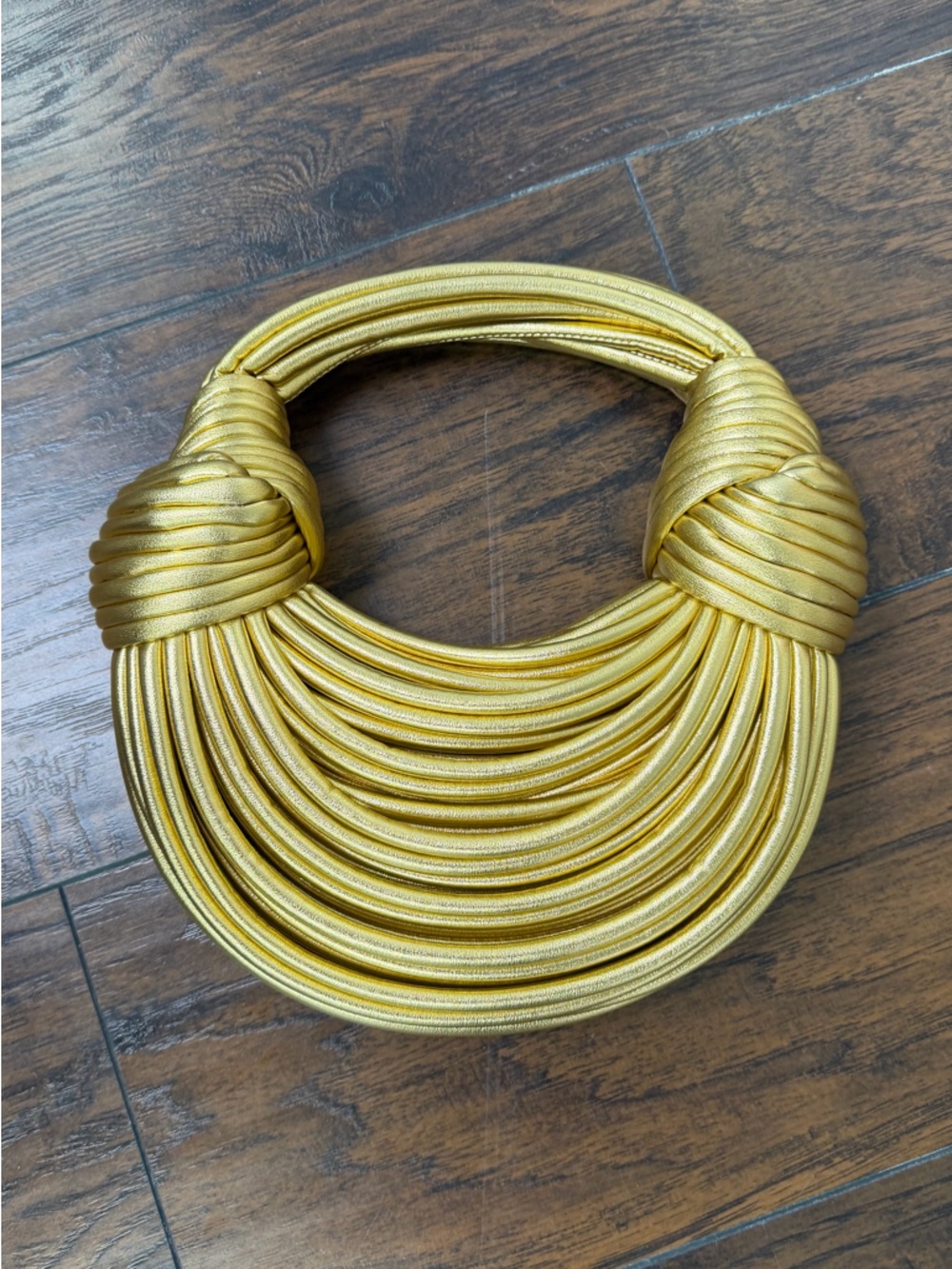 Gold Mini Knot Handle Bag - Unbranded - Picture 6 of 11